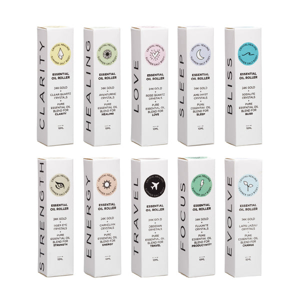 Complete Essential Oil Rollers 10 pack - singles