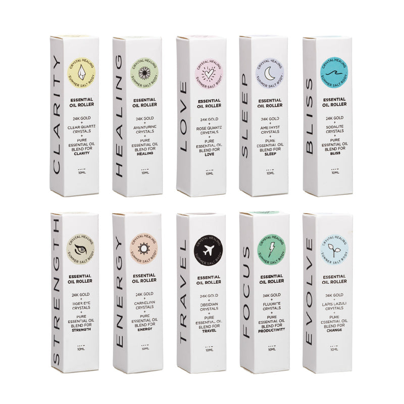 Complete Essential Oil Rollers 10 pack - singles