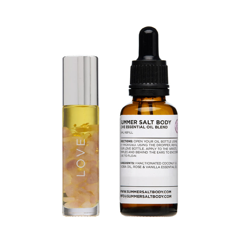 Love Essential Oil Roller & Essential Oil Refill (2 products)