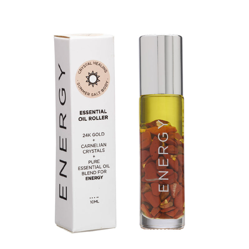 Energy Essential Oil Roller & Essential Oil Refill (2 products)