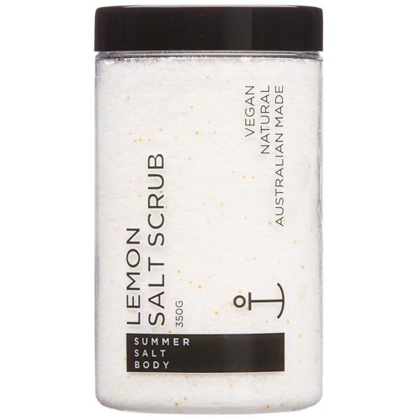 Lemon Salt Scrub - 350g Tub