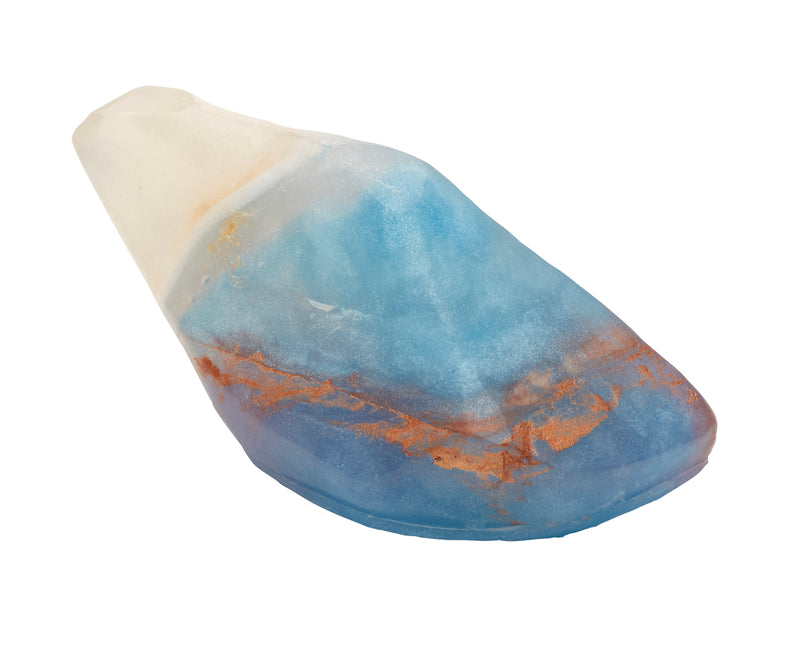 Natural Vegan Crystal Soap Opal. Luxury, handcrafted inspired by the sun, moon and mother earth