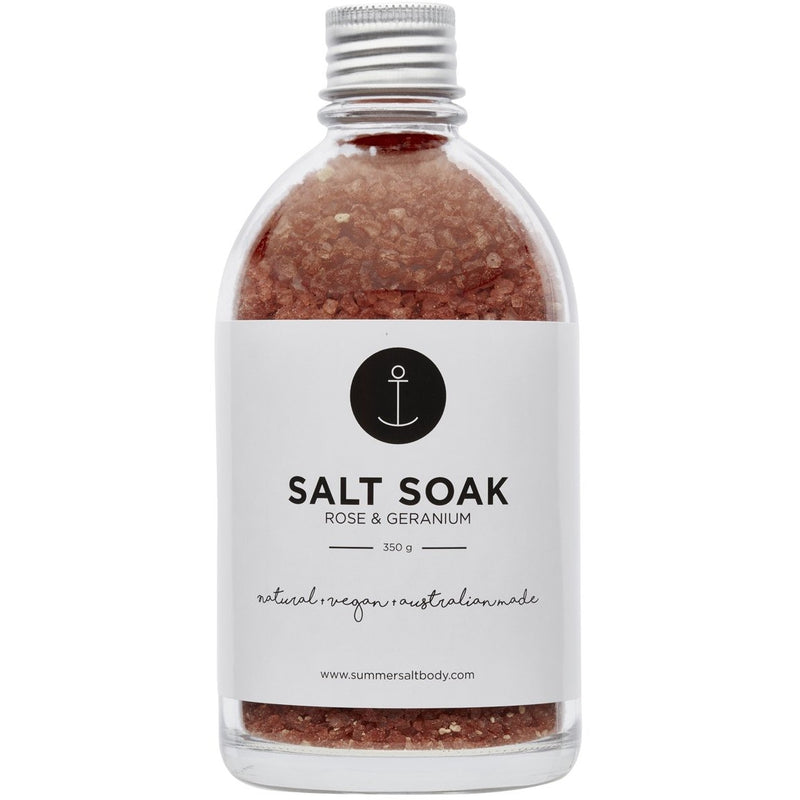 Salt Soak | Rose & Geranium - 350g