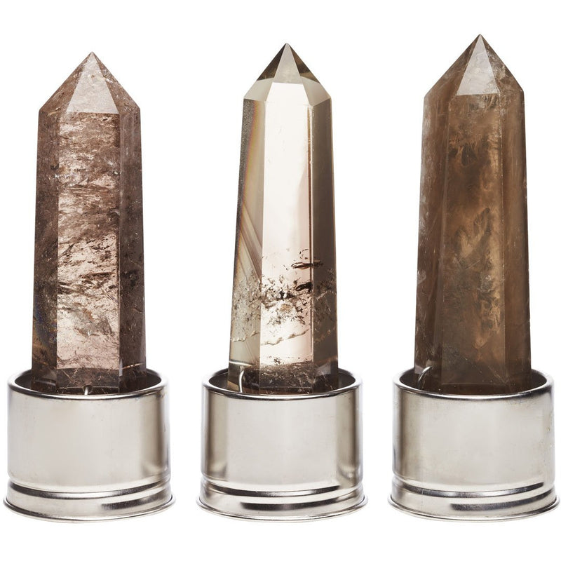 Interchangeable Crystal Point - Smokey Quartz