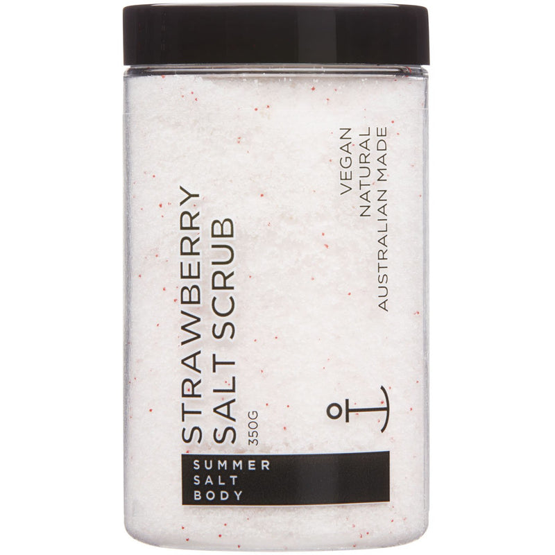 Strawberry Salt Scrub - 350g Tub